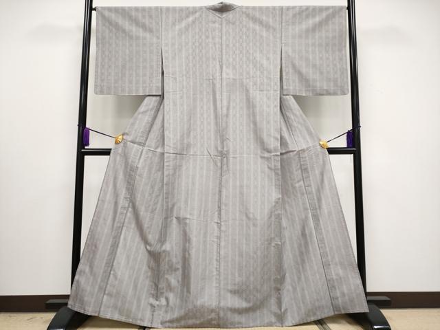 平和屋本店■超希少　人間国宝　宮平初子　琉球古代織　首里花織　単衣　逸品　CYAA3034s5