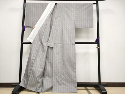 平和屋本店■超希少　人間国宝　宮平初子　琉球古代織　首里花織　単衣　逸品　CYAA3034s5