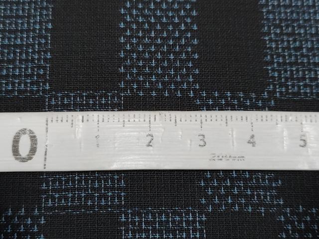 平和屋本店＊極上 夏物 東郷織物謹製 本場大島紬 夏大島 160亀甲 市松文様 逸品 CYAA3044s5