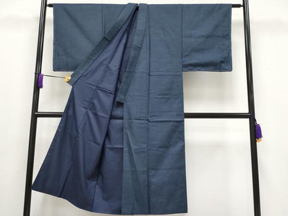 平和屋着物●極上 男性 紬 130亀甲 アンサンブル 逸品 未使用 CYAA3050s5