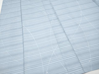 平和屋着物■極上　夏物　洗える最高級着物　＜英＞はなぶさ謹製　小紋　変わり絽　露芝文　淡藤色地　逸品　CYAA3058s5