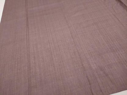 平和屋着物▽極上 本場結城紬 重要無形文化財 単衣 色無地 鴇浅葱色地 逸品 未使用 CYAA3061s5