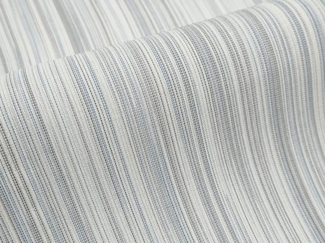 平和屋着物■極上　夏物　小紋　紗　縞　逸品　CYAA3078s5