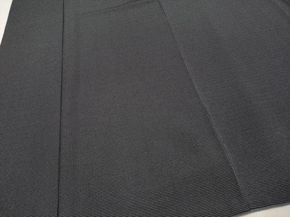 平和屋着物●極上　江戸小紋　角通し　黒地　逸品　未使用　CYAA3083s5