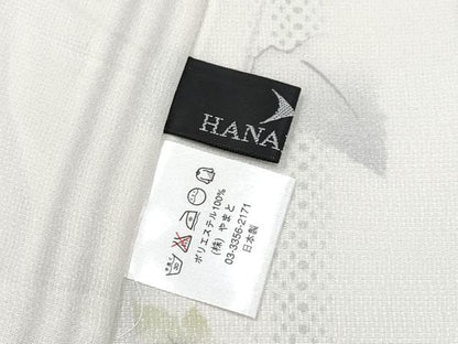 平和屋着物∴極上 夏物 森英恵・HANAE MORI 小紋・浴衣兼用 枝葉間道 やまと誂製 洗える着物 逸品 CYAA3117s5
