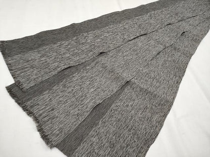 平和屋着物＊極上 夏物 男性 本場小千谷ちぢみ・兵児帯セット キングサイズ 海松色地 やまと誂製 麻 逸品 CYAA3119s5
