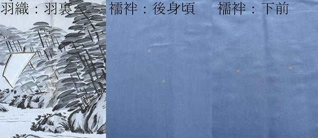 平和屋着物■極上　男性 本場大島紬 アンサンブル・長襦袢セット キングサイズ 100亀甲 総詰め 窪コマ作 証紙付き 逸品 未使用 CYAA3145s5