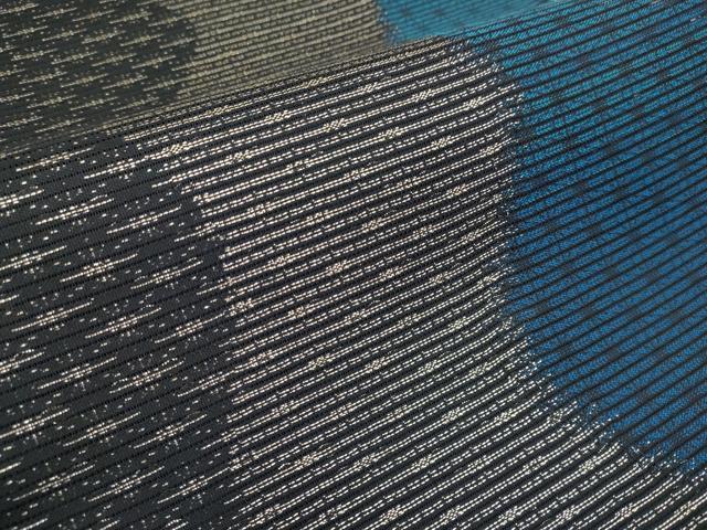 平和屋着物＊極上 夏物 西陣 川島織物 洗える最高級着物 ＜英＞はなぶさ謹製 六通柄京袋帯 黒地 金糸 たとう紙付き 逸品 CYAA3163s5