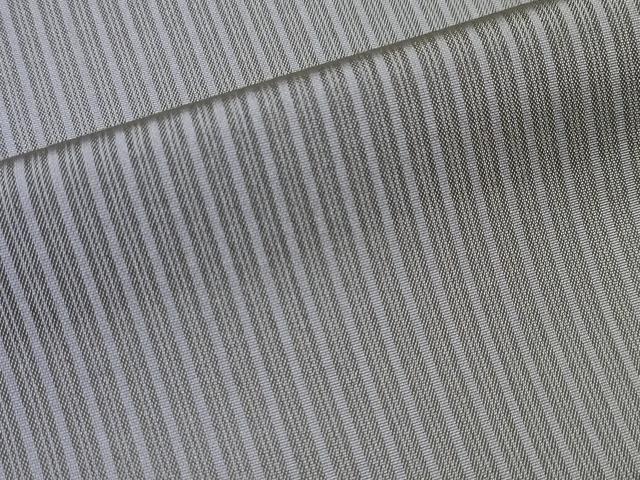 平和屋着物▽極上 スリーシーズン 春夏秋 塵除け 道行コート 雨コート ロング丈 すかし織 糀織物謹製 証紙付き 逸品 未使用 CYAA3206s5