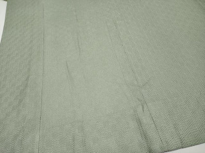 平和屋着物▽極上 スリーシーズン 春夏秋 塵除け 道中着 ロング丈 金通し地 柳茶色地 逸品 未使用 CYAA3207s5
