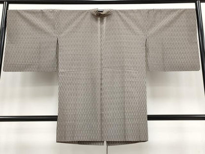 平和屋着物▽極上 スリーシーズン 春夏秋 塵除け 道中着 ロング丈 薩摩透かし織 ますいわ屋扱い 逸品 CYAA3210s5