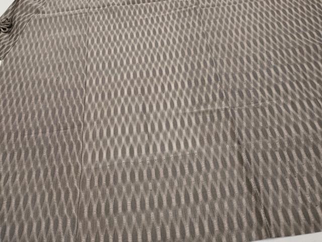 平和屋着物▽極上 スリーシーズン 春夏秋 塵除け 道中着 ロング丈 薩摩透かし織 ますいわ屋扱い 逸品 CYAA3210s5