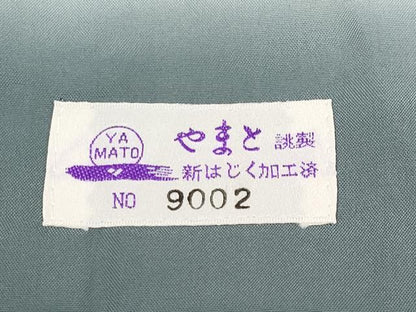平和屋本店■極上　都喜ヱ門　本場大島紬　白大島　ロココ浪漫　上村節子作　やまと誂製　藤絹織物謹製　証紙付き　逸品　CYAA3212s5