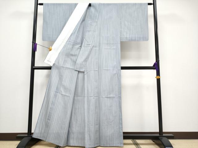 平和屋着物＊極上 夏物 本場縞大島紬 夏大島 伝統工芸士 紫善作 夏南風 むらなか謹製 やまと誂製 証紙付き 逸品 CYAA3222s5