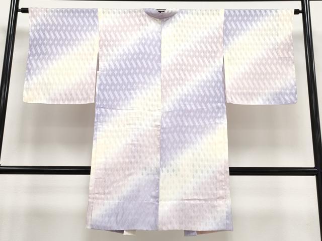 平和屋着物▽極上 スリーシーズン 春夏秋 塵除け 長羽織 網代紋紗 暈し染め 逸品 未使用 CYAA3260s5