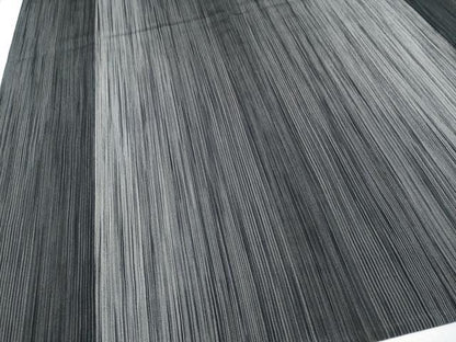 平和屋着物▽極上 本塩沢 単衣 縞 逸品 未使用 CYAA3262s5