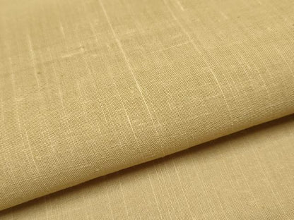 平和屋着物■極上　夏物　紗紬　手織　色無地　枯色地　伊と幸　反端付き　逸品　CYAA3276s5