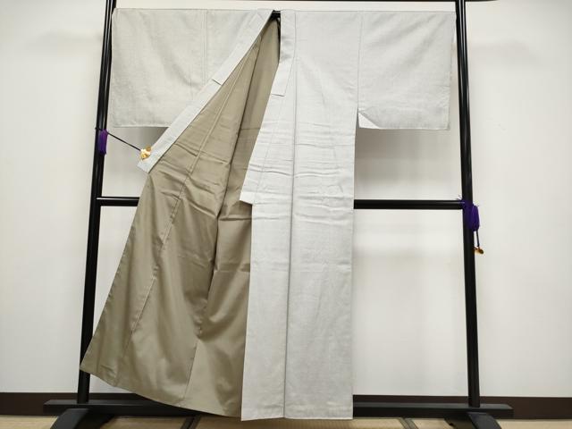 平和屋本店■極上　男性　紬　アンサンブル　キングサイズ　亀甲柄　逸品　CYAA3283s5