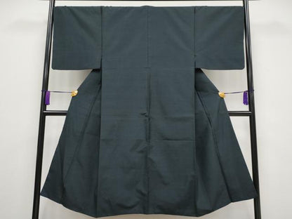 平和屋着物●極上 男性 紬 色無地 羊羹色 逸品 CYAA3302s5