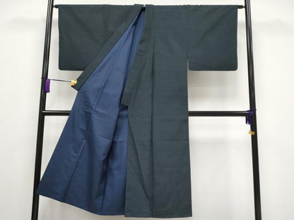 平和屋着物●極上 男性 紬 色無地 羊羹色 逸品 CYAA3302s5