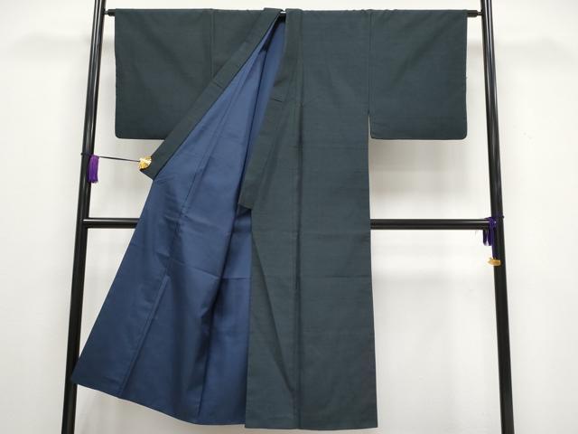 平和屋着物●極上 男性 紬 色無地 羊羹色 逸品 CYAA3302s5