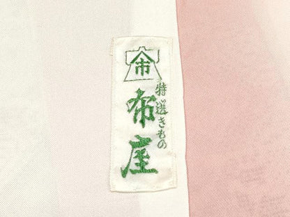 平和屋本店●極上　本場大島紬　恵大島織物謹製　白大島　9マルキ　白恵泥　更沙の詠　黒木恵子作　証紙付き　逸品　未使用　CYAA5061s6
