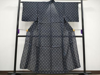 平和屋本店＊極上 夏物 重要無形文化財 本場宮古上布 七宝文 苧麻 逸品 CYAA3352s5
