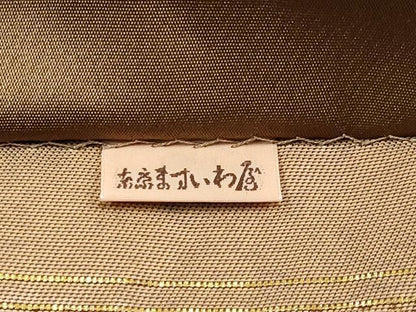 平和屋着物●極上　六通柄袋帯　唐織　西洋風景文　金糸　ますいわ屋扱い　逸品　CYAA3361s5