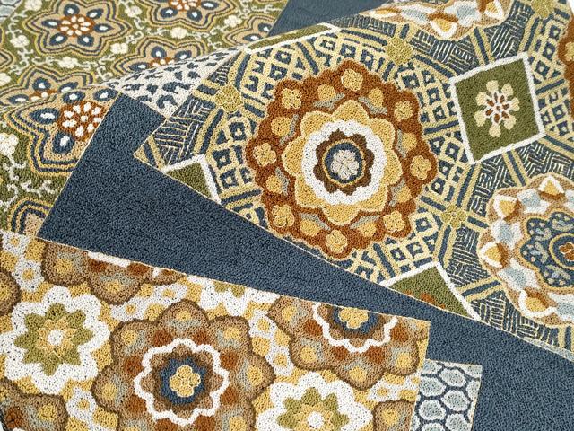 平和屋本店■最高級　中国三大刺繍　総相良刺繍　総詰め　200万粒　総刺繍　袋帯　正倉院花文　金糸　逸品　未使用　CYAA3378s5