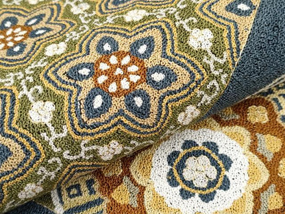 平和屋本店■最高級　中国三大刺繍　総相良刺繍　総詰め　200万粒　総刺繍　袋帯　正倉院花文　金糸　逸品　未使用　CYAA3378s5