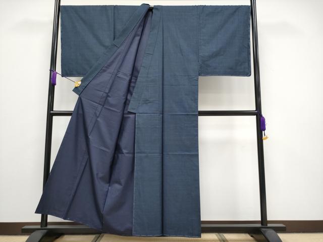 平和屋着物■極上　男性　本場大島紬　アンサンブル　キングサイズ　100亀甲　総詰め　逸品　未使用　CYAA3429s5