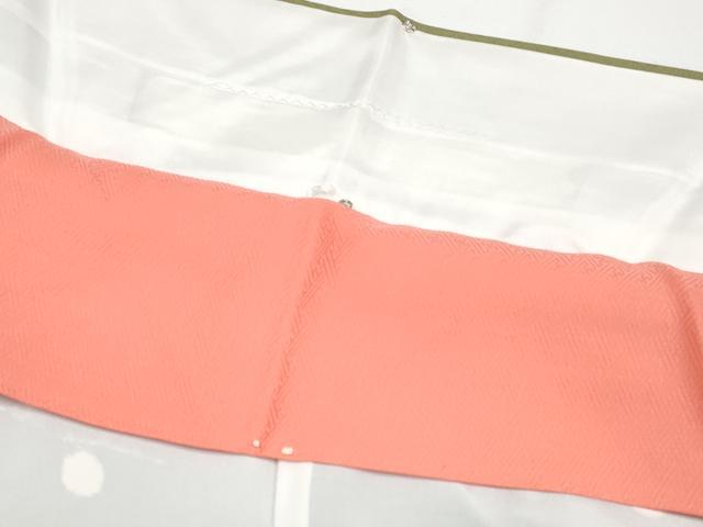 平和屋着物●極上　振袖　友禅　松竹梅　海松色地　逸品　未使用　CYAA3437s5
