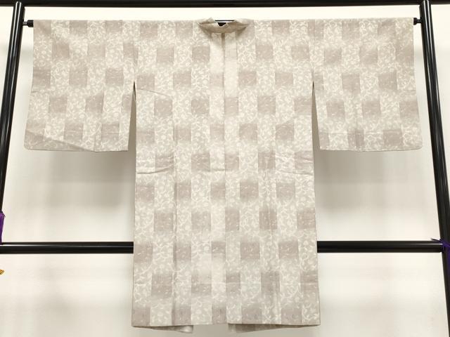 平和屋着物▽極上 スリーシーズン 春夏秋 塵除け 道中着・ショールセット ロング丈 紗 花唐草文 鈴乃屋扱い 逸品 CYAA3451s5