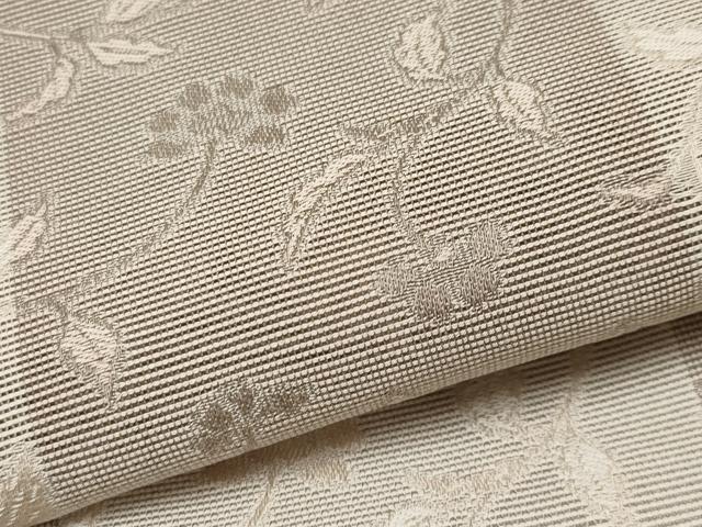 平和屋着物▽極上 スリーシーズン 春夏秋 塵除け 道中着・ショールセット ロング丈 紗 花唐草文 鈴乃屋扱い 逸品 CYAA3451s5