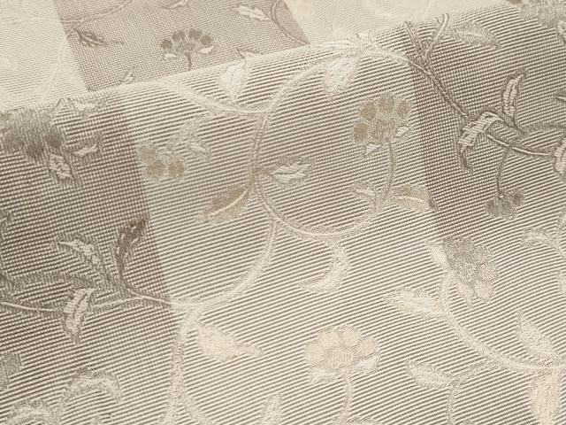 平和屋着物▽極上 スリーシーズン 春夏秋 塵除け 道中着・ショールセット ロング丈 紗 花唐草文 鈴乃屋扱い 逸品 CYAA3451s5