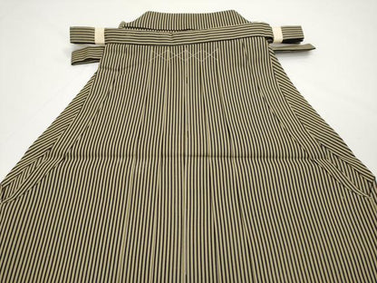平和屋着物■極上　夏物　男性　馬乗り袴　縞　逸品　未使用　CYAA3452s5
