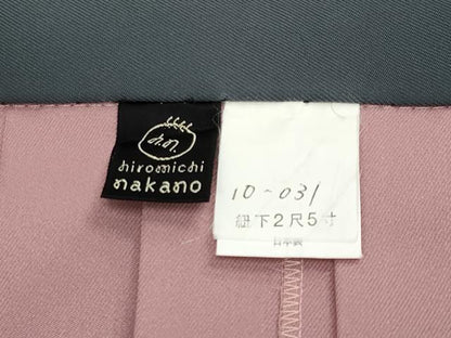 平和屋着物■極上　ファッションブランド hiromichi nakano ヒロミチナカノ 女性 行灯袴 総刺繍 舞桜 薄柿色 洗える着物 逸品 CYAA3455s5