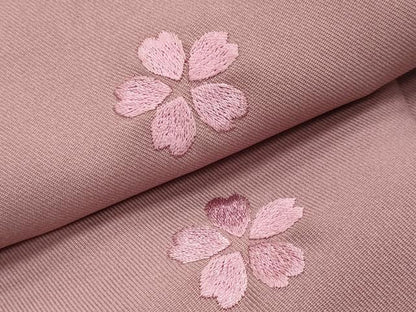 平和屋着物■極上　ファッションブランド hiromichi nakano ヒロミチナカノ 女性 行灯袴 総刺繍 舞桜 薄柿色 洗える着物 逸品 CYAA3455s5