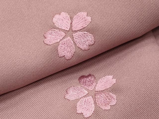 平和屋着物■極上　ファッションブランド hiromichi nakano ヒロミチナカノ 女性 行灯袴 総刺繍 舞桜 薄柿色 洗える着物 逸品 CYAA3455s5