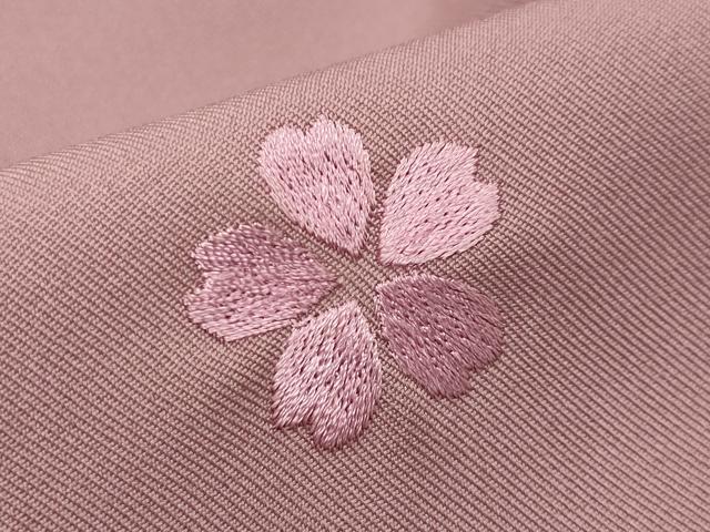平和屋着物■極上　ファッションブランド hiromichi nakano ヒロミチナカノ 女性 行灯袴 総刺繍 舞桜 薄柿色 洗える着物 逸品 CYAA3455s5