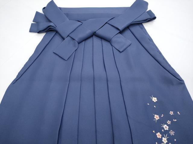 平和屋着物●極上 女性 行灯袴 総刺繍 桜 暈し染め 金糸 洗える着物 逸品 CYAA3456s5