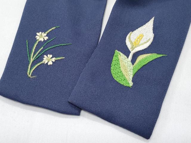 平和屋着物●極上 女性 行灯袴 総刺繍 桜 暈し染め 金糸 洗える着物 逸品 CYAA3456s5