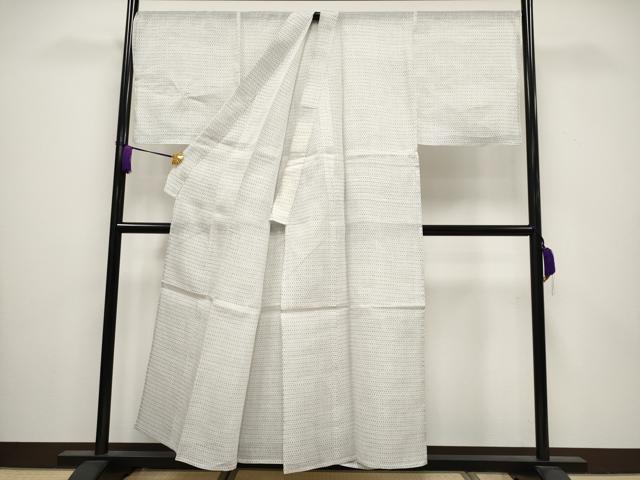 平和屋本店■極上　夏物　男性　越後上布　キングサイズ　逸品　未使用　CYAA3510s5