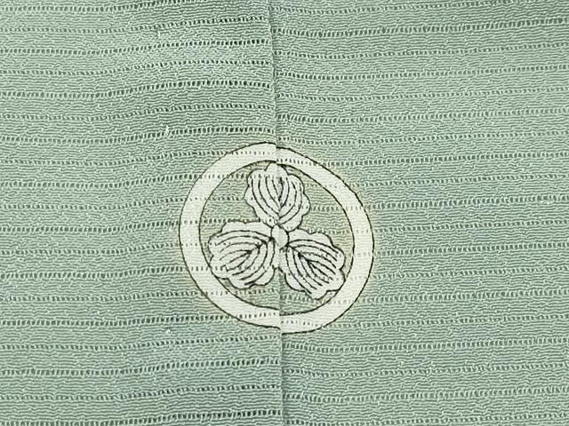 平和屋着物＊極上 夏物 洗える最高級着物 ＜英＞はなぶさ謹製 色無地 絽 深川鼠色地 逸品 CYAA3531s5