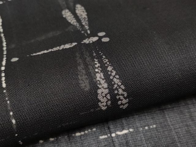平和屋着物＊極上 夏物 絹芭蕉 トンボ 逸品 未使用 CYAA3533s5
