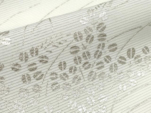 平和屋着物＊極上 夏物 訪問着 刺繍 遠山枝葉文 暈し染め 銀彩 反端付き 逸品 CYAA3536s5