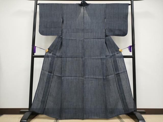 平和屋本店＊極上 夏物 重要無形文化財 本場宮古上布 立涌文 苧麻 逸品 CYAA3538s5