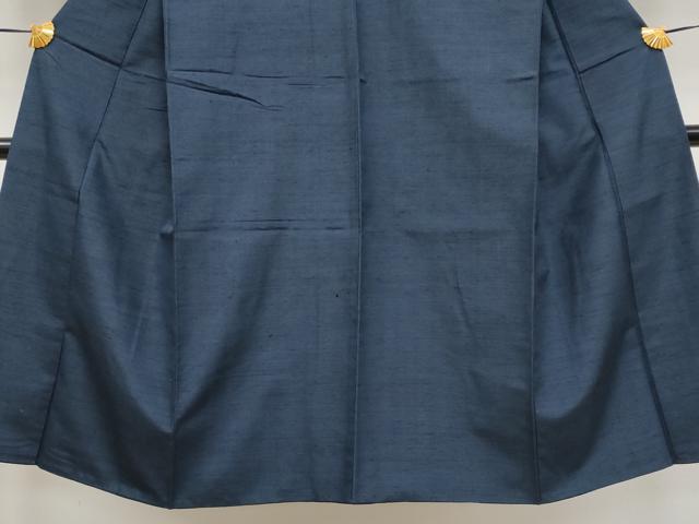 平和屋着物●極上　男性　紬　霞文　濃紺地　逸品　CYAA3549s5