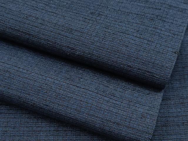 平和屋着物●極上　男性　紬　霞文　濃紺地　逸品　CYAA3549s5