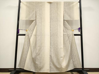 平和屋着物■極上　本塩沢　やまだ織　200色　単衣　逸品　CYAA3552s5